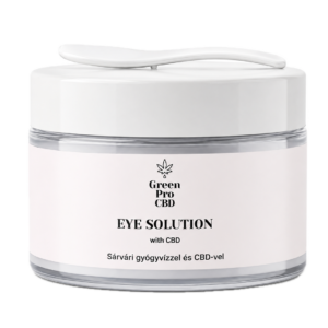 EYE SOLUTION: CBD Szemkörnyékápoló Krém Aloe Verával és A-vitaminnal